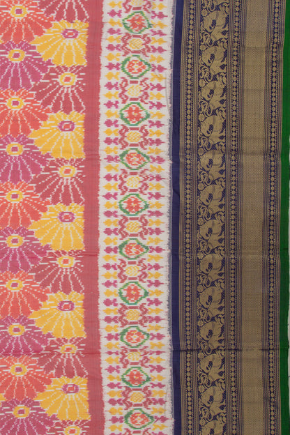 Kanchipuram Silk Ikat Red Saree