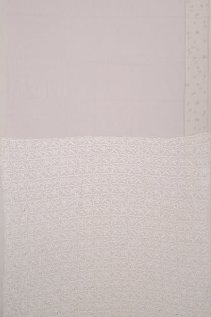 Dhakai Handspun Cotton Plain Lavender Saree