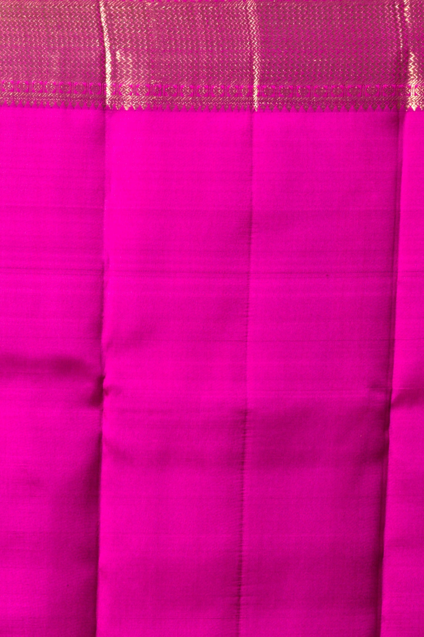 Kanchipuram Silk Tissue Horizontal Lines Multicolour Saree