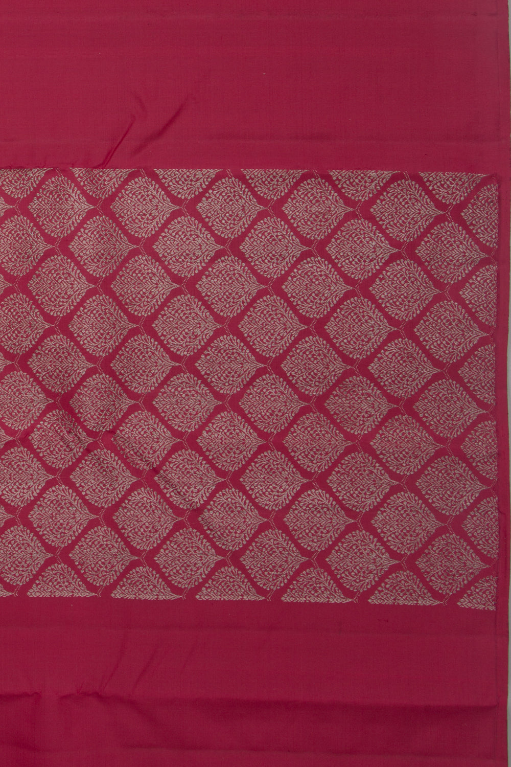 Kanchipuram Silk Antique Zari Brocade Red Saree