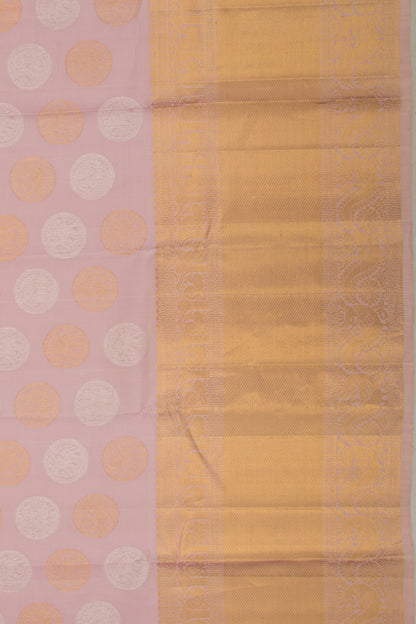 Kanchipuram Silk Butta Lavender Saree