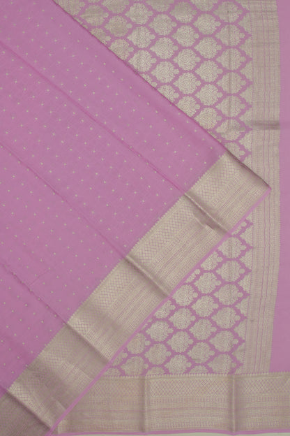 Binny Silk Brocade Lavender Saree