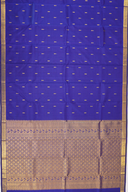Taranga Kanchi Silk Butta Royal Blue Saree