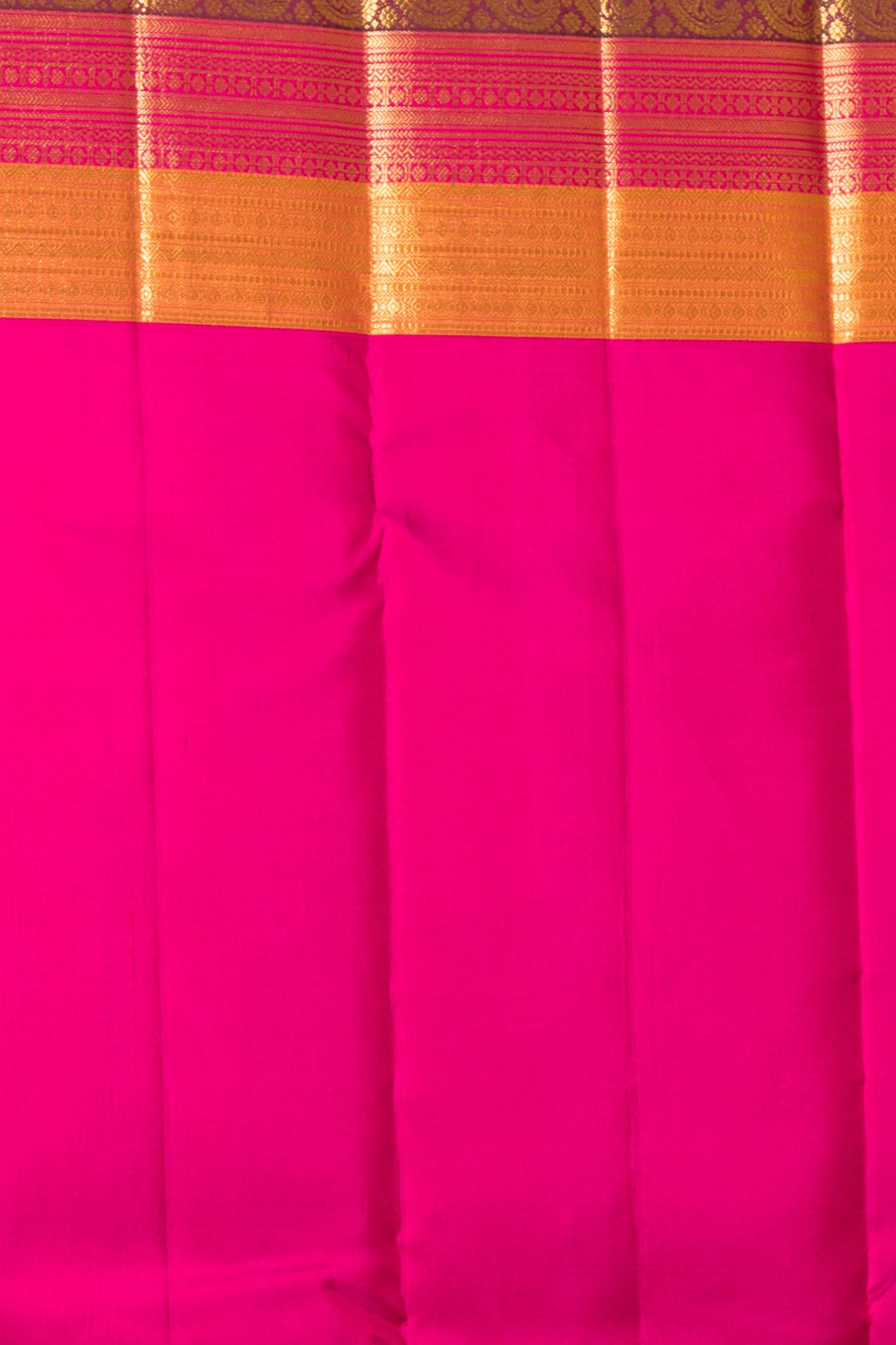 Kanchipuram Silk Butta Dark Green Saree