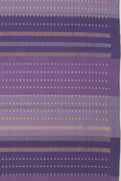 Coimbatore Silk Vertical Lines Grey Saree