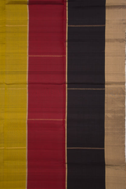 Coimbatore Silk Ikat Black Saree