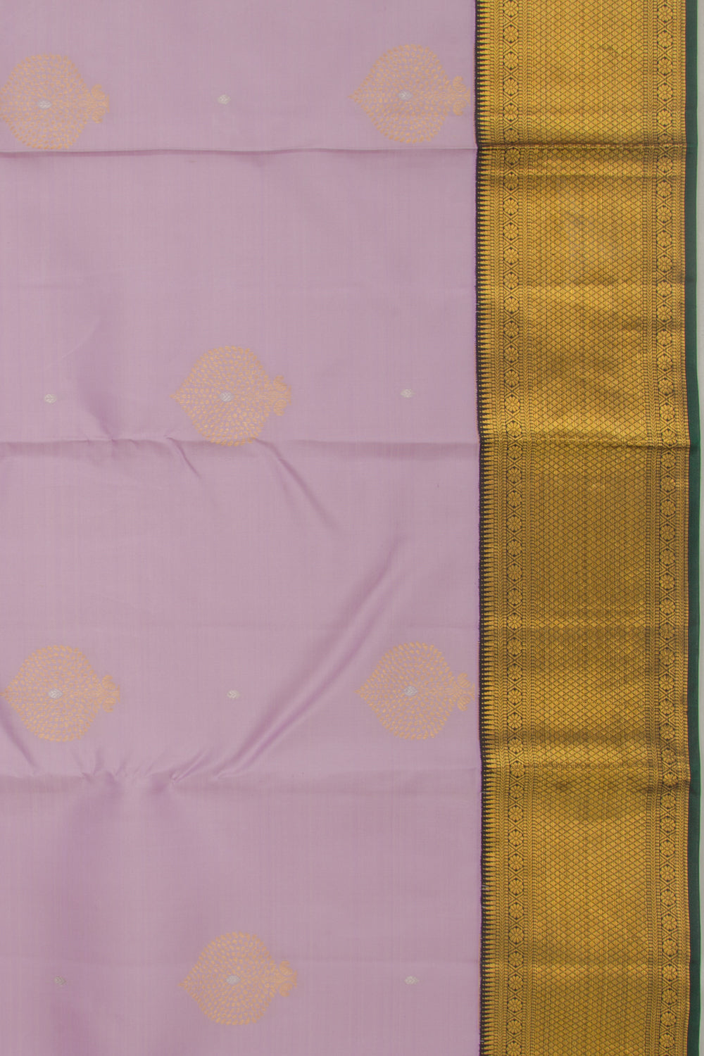 Kanchipuram Silk Butta Lavender Saree