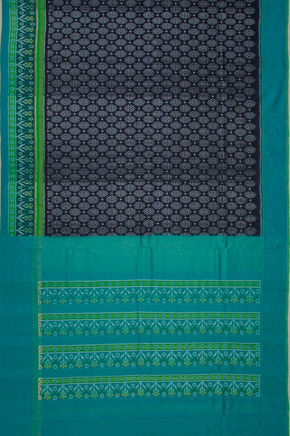 Pochampally Silk Ikat Midnight Blue Saree