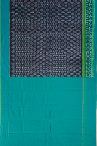 Pochampally Silk Ikat Midnight Blue Saree