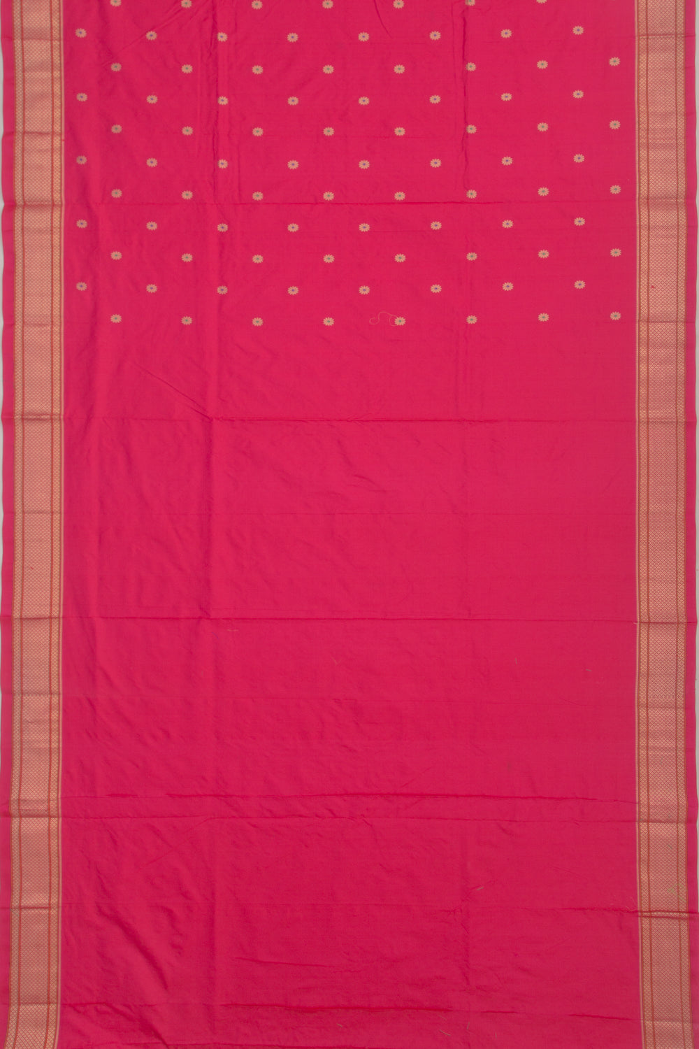 Paithani Silk Butta Pink Saree