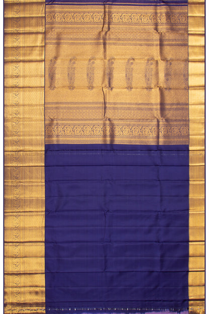 Kanchipuram Silk Brocade Lavender Saree