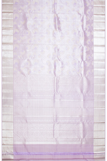 Taranga Kanchi Silk Tissue Jaal Lavender Saree