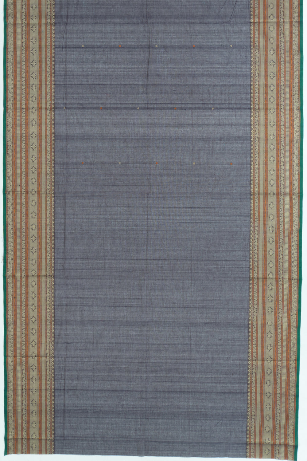 Chettinad Cotton Butta Purple Saree