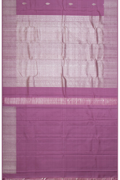 Kanchipuram Silk Butta Lilac Saree