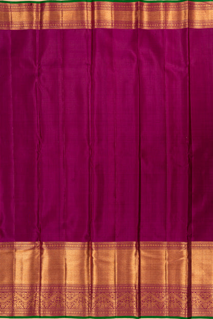 Kanchipuram Silk Checks And Butta Pastel Pink Saree