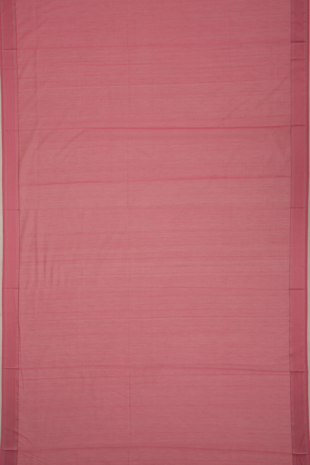 Maheswari Cotton Plain Pink Saree