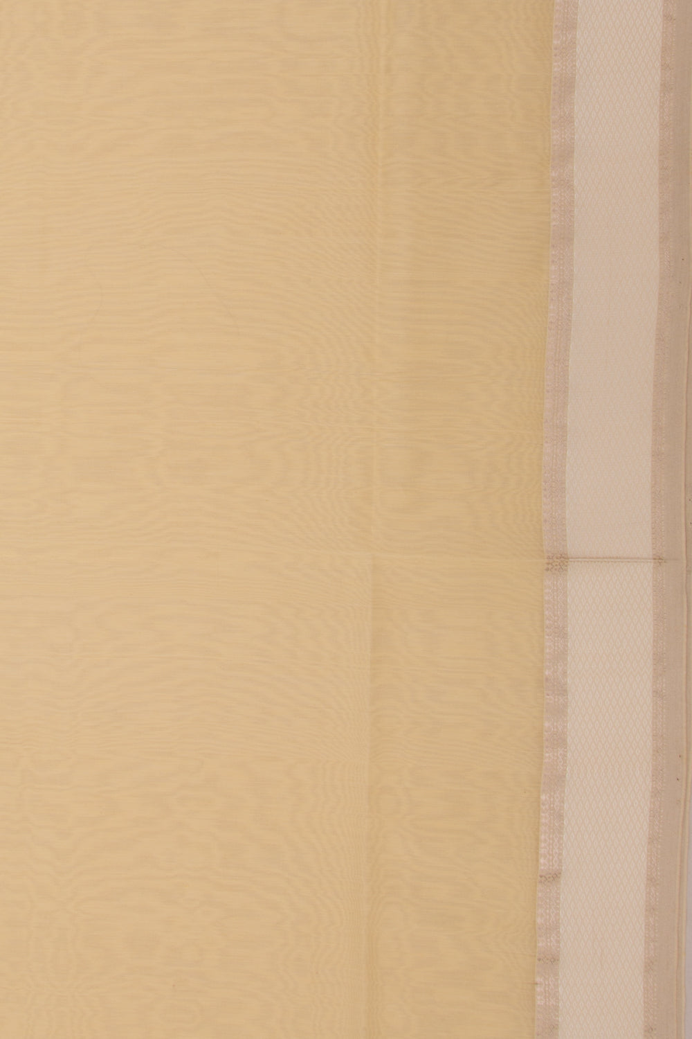 Maheswari Cotton Plain Yellow Saree