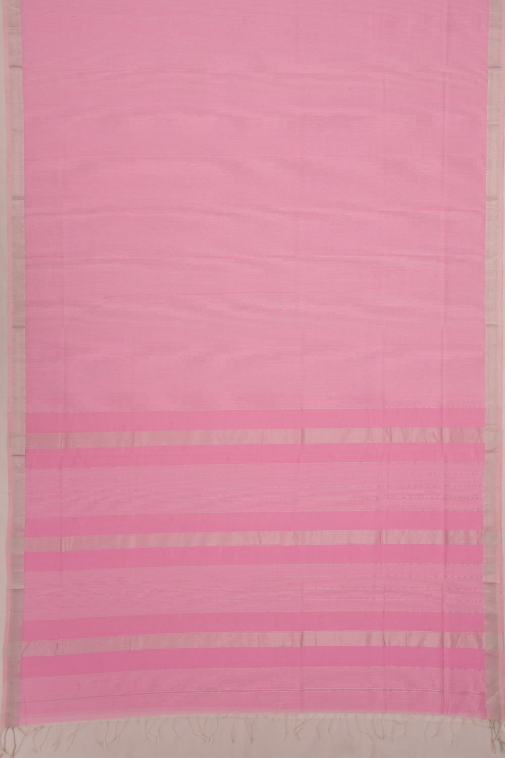 Maheswari Cotton Checks Pastel Pink Saree