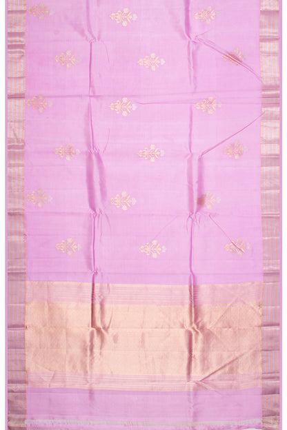 Banarasi Katan Silk Butta Pink Saree