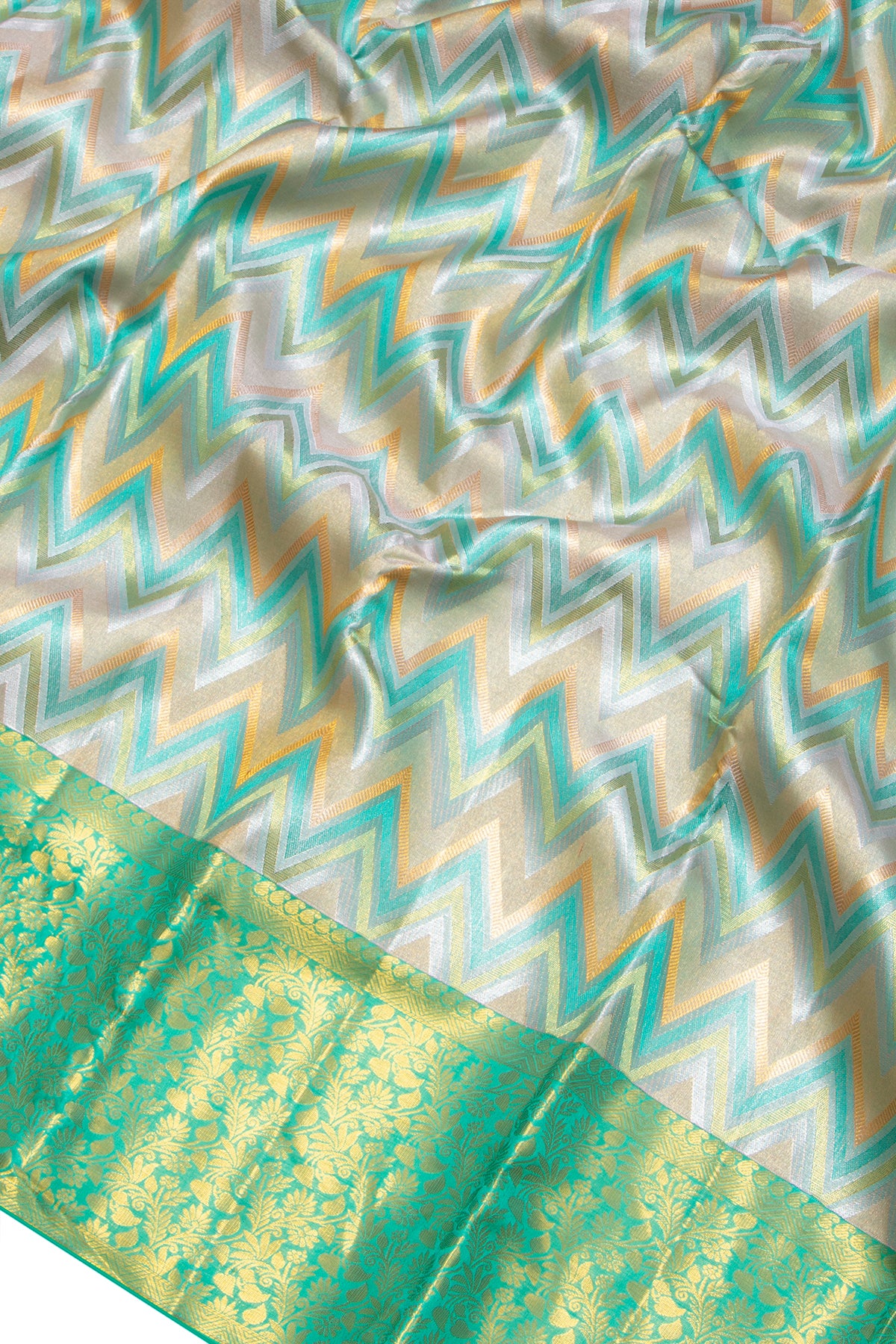 Taranga Kanchi Silk Tissue Multicolour Saree