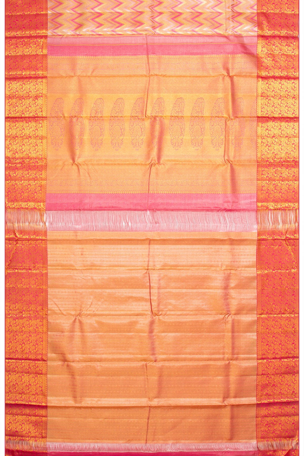 Taranga Kanchi Silk Tissue Multicolour Saree