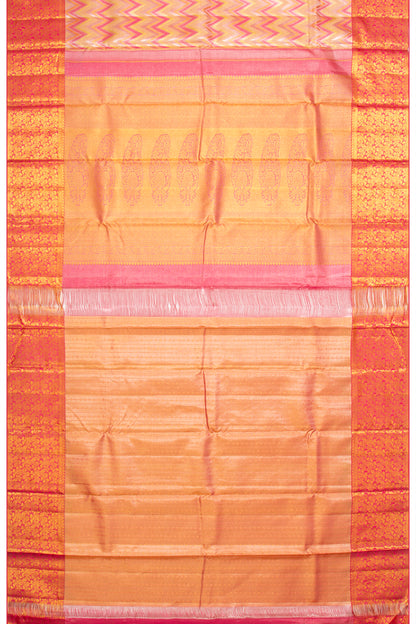 Taranga Kanchi Silk Tissue Multicolour Saree