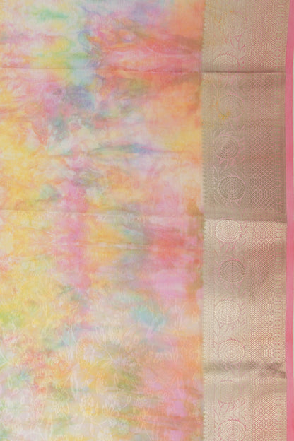 Binny Silk Jacquard Multicolour Saree