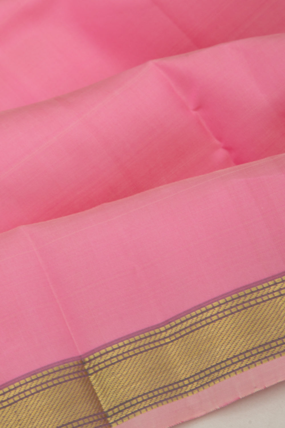 Kanchipuram Silk Butta Baby Pink Saree
