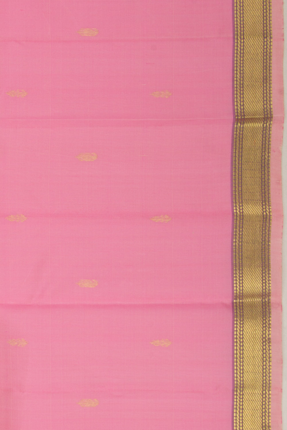 Kanchipuram Silk Butta Baby Pink Saree