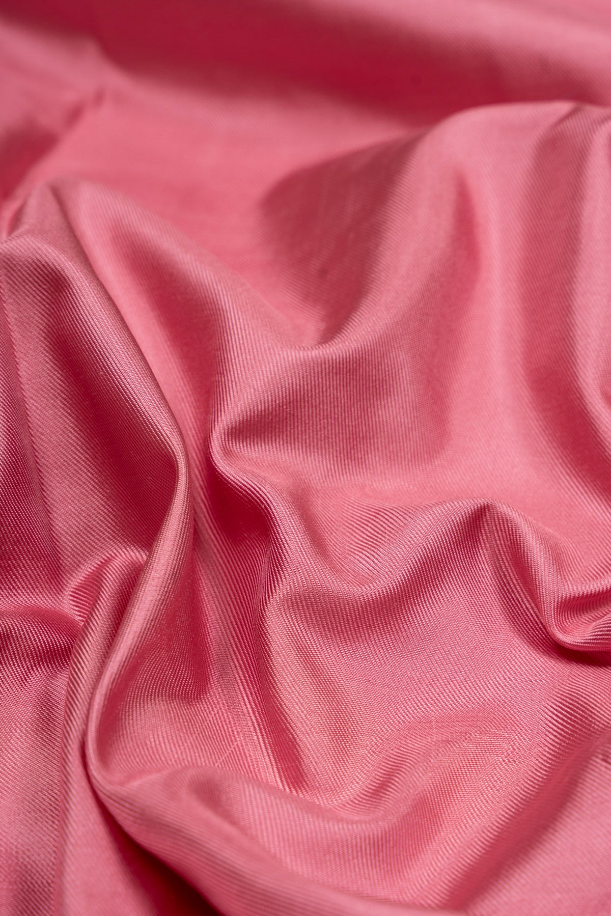 Kanchipuram Silk Ikat Twill Baby Pink Saree