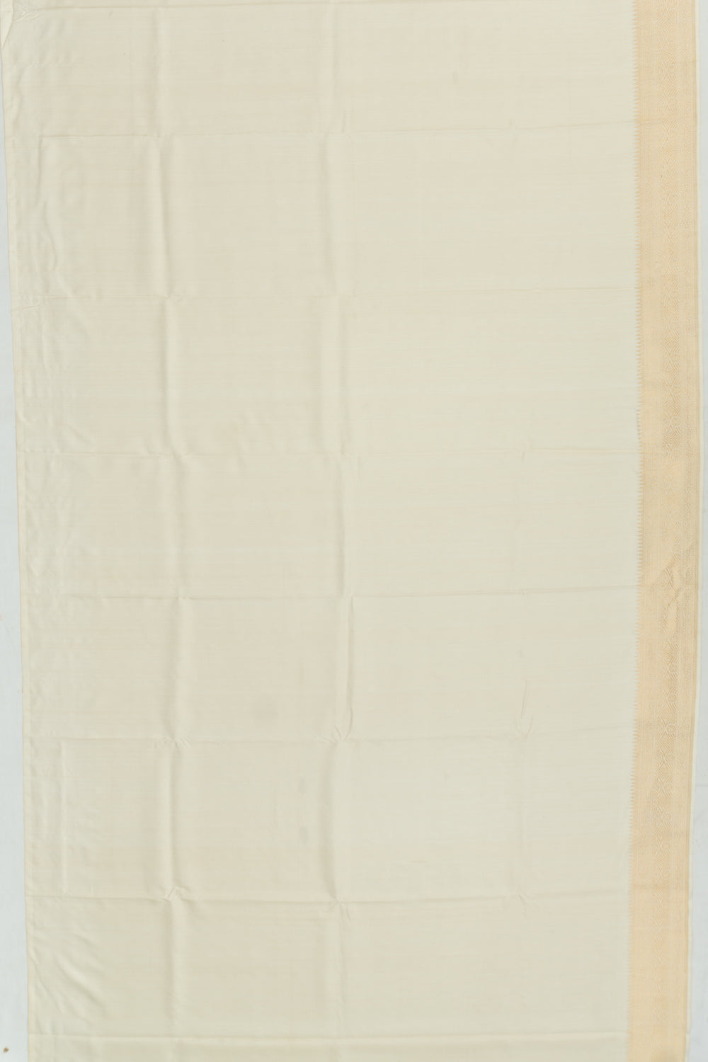 Banarasi Silk Plain Cream Dhoti With Kurtha And Kanduva