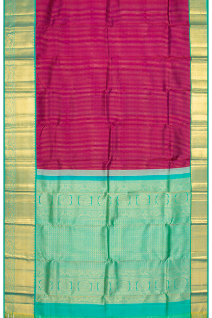Taranga Kanchi Silk Brocade Purple Saree