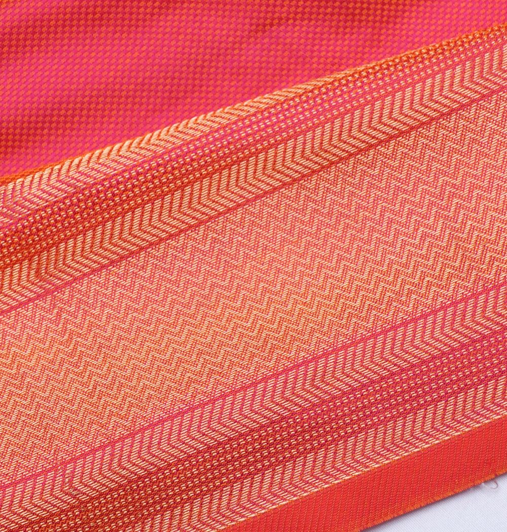 Soft Silk Brocade Pink Saree