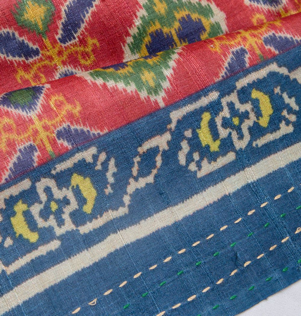 Tussar Printed Pink Saree