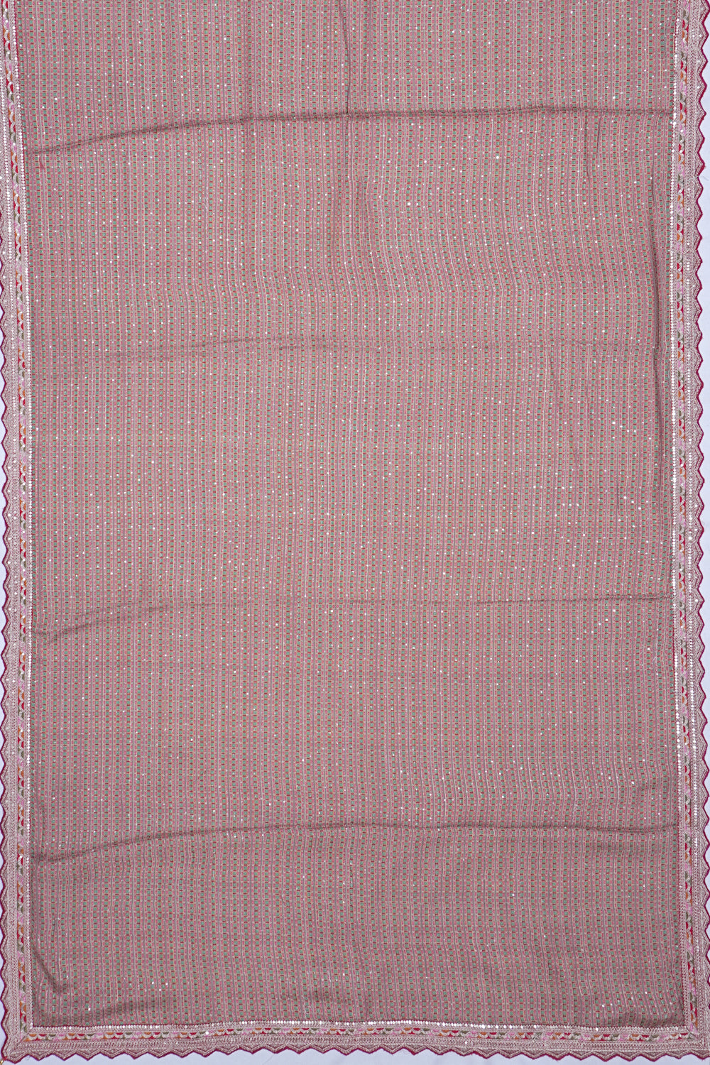 Georgette Brocade Multicolour Saree