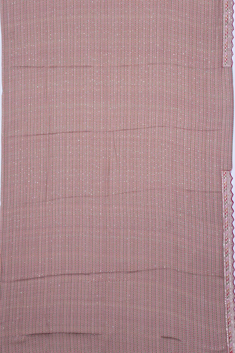 Georgette Brocade Multicolour Saree