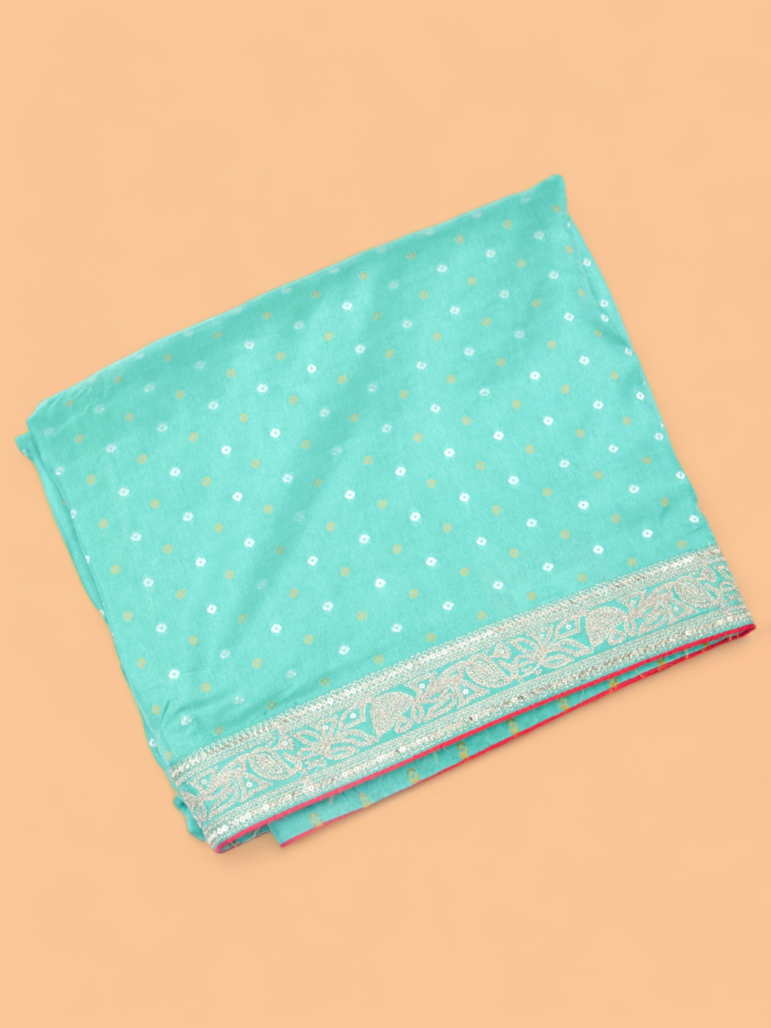 Banarasi Silk Brocade Green Saree