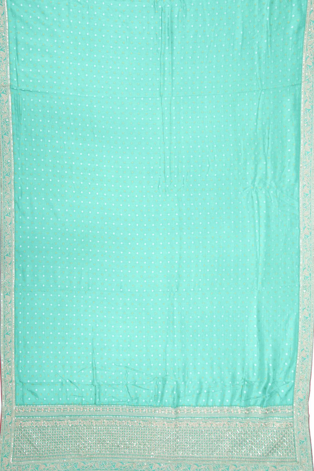 Banarasi Silk Brocade Green Saree