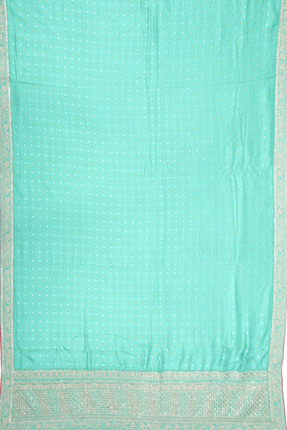 Banarasi Silk Brocade Green Saree