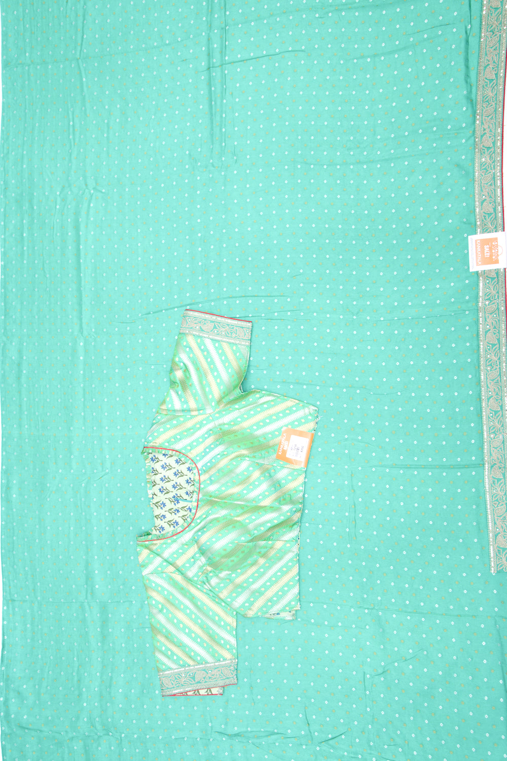Banarasi Silk Brocade Green Saree