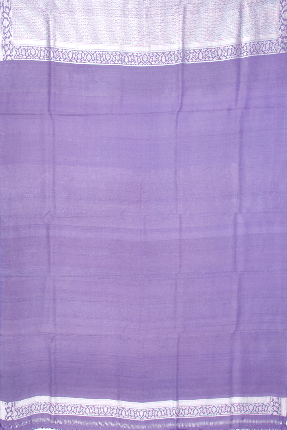 Banarasi Tussar Georgette Jaal Violet Saree