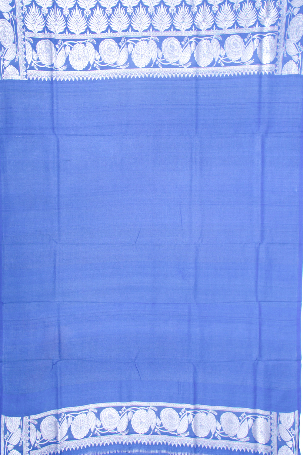 Banarasi Tussar Georgette Jaal Royal Blue Saree