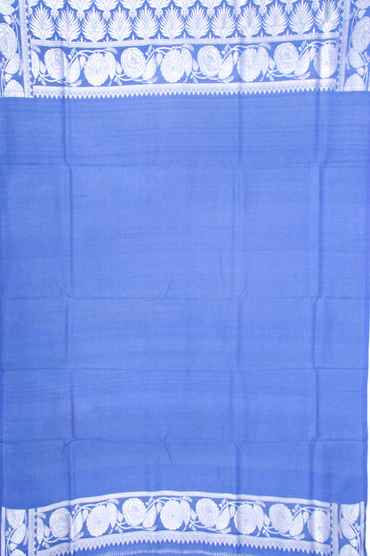 Banarasi Tussar Georgette Jaal Royal Blue Saree