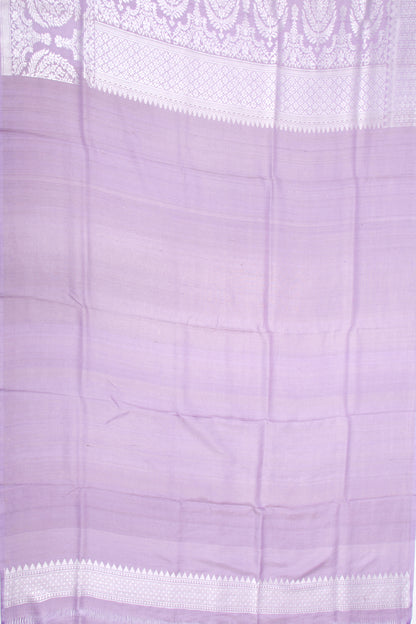 Banarasi Tussar Georgette Jaal Lavender Saree