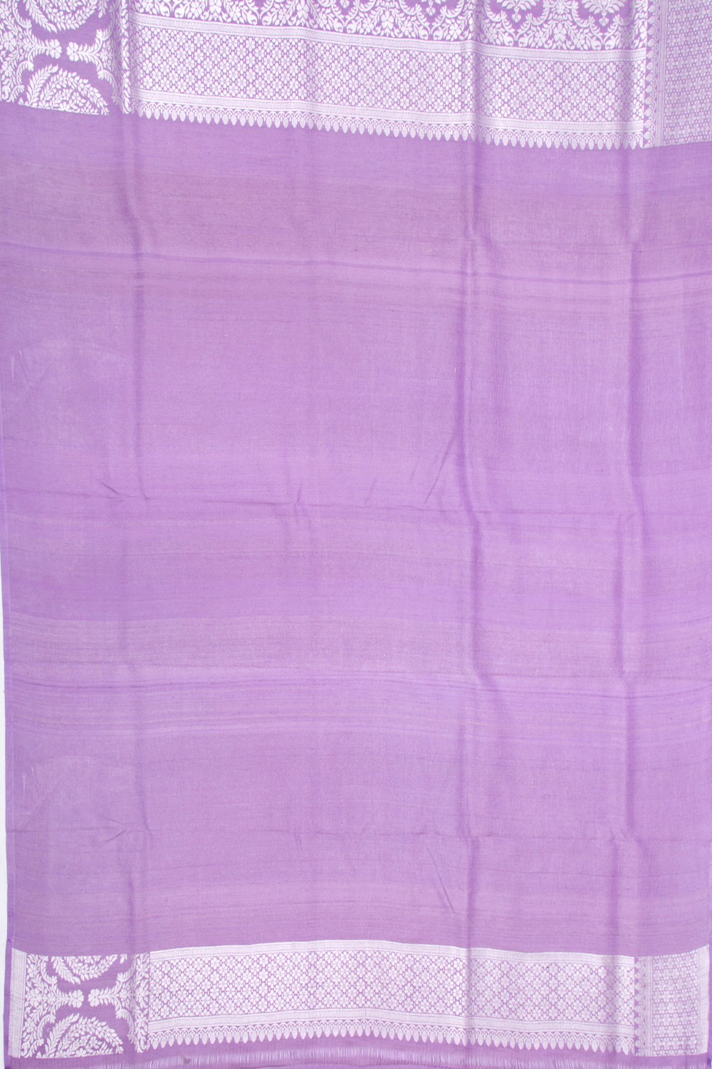 Banarasi Tussar Georgette Jaal Lavender Saree