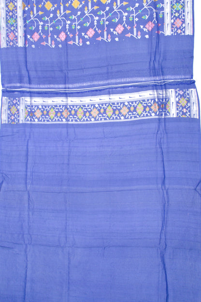 Banarasi Tussar Georgette Jaal Dark Blue Saree