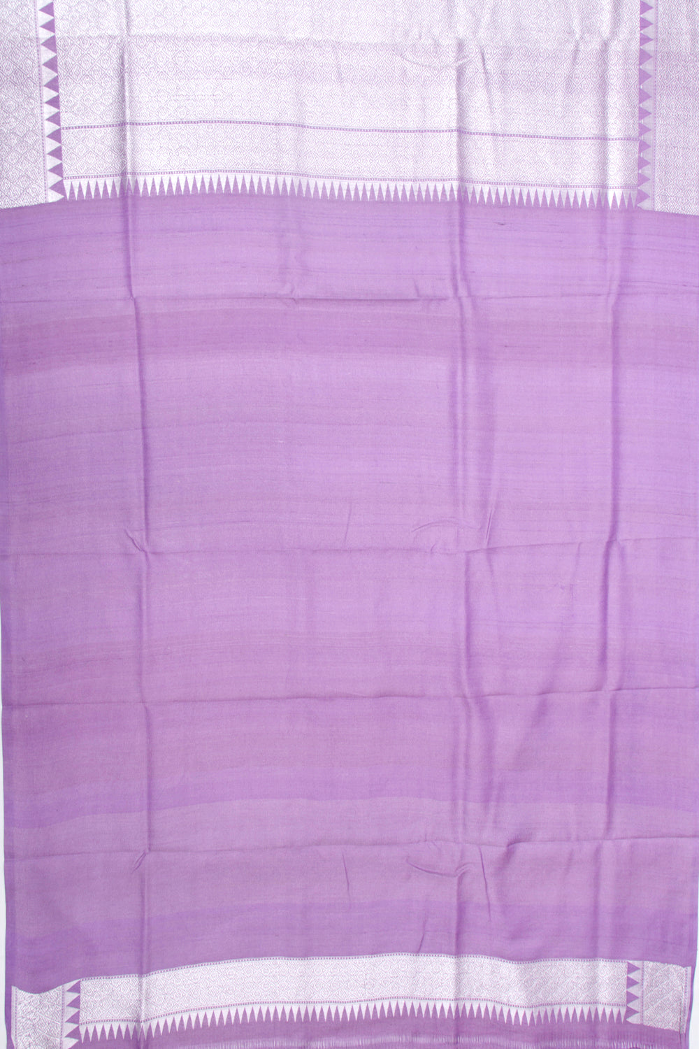 Banarasi Tussar Georgette Jaal Purple Saree
