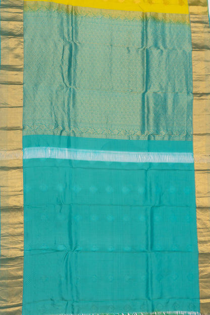 Organza Butta Green Saree With Cut Work