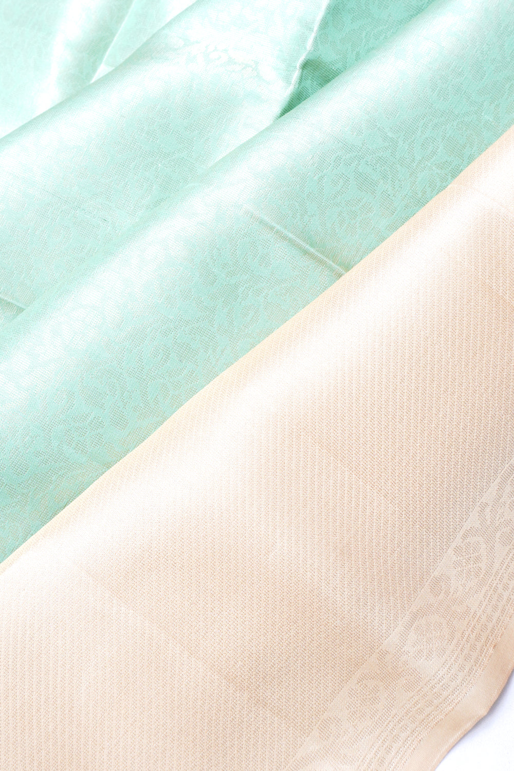 Coimbatore Silk Brocade Sea Green Saree