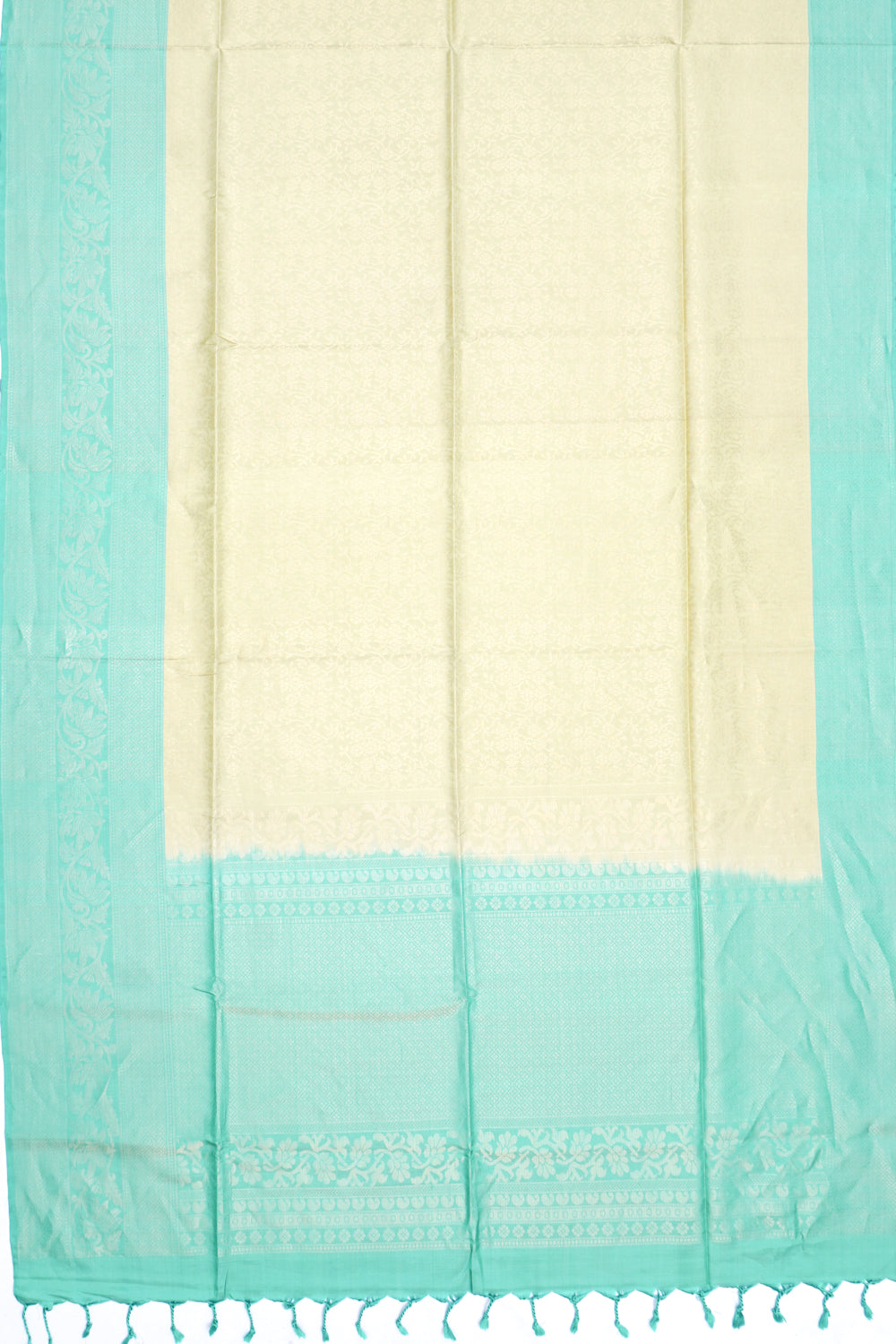 Coimbatore SIlk Brocade Sea Green Saree